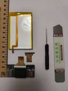 iFlash Dual Micro SD KARTE + 3800mAh Akku + Werkzeuge iPod Classic Upgrade SSD - Bild 1 von 3