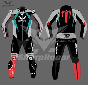 Traje de moto de cuero Sharp Racer SPR - Imagen 1 de 2