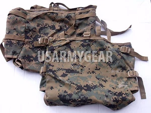 2 Hecho en EE. UU. Mochilas Marpat ILBE Paquete USMC Radio Utilitario BOLSA Soporte 4 MRE's GI - Imagen 1 de 8