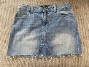 Women's Hollister High Rise Jean Skirt - Size 5 - Picture 1 of 3