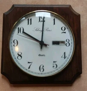 Wanduhr Vintage Silvoz Paris Quarz Sammlung Art Deco - Bild 1 von 4