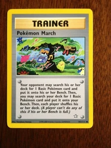 Pokémon Neo Genesis Trainer Pokémon March 102/111 Excellent Cond. Free Shipping - Picture 1 of 2