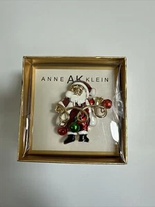 Spilla Anna Klein Babbo Natale nuova - Foto 1 di 6