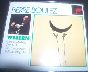 Pierre Boulez Webern Complete Works Opp. 1-31 Das Gesamtwerk L'Oeuvre 3 CD – Lik - Picture 1 of 2