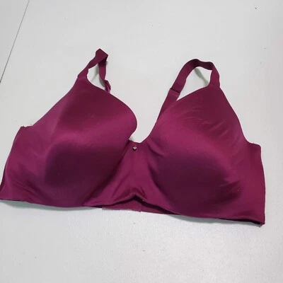 Bali Women Bra 42D Purple Underwire Underwire Smooth Adjustable Straps READ - Image 1 of 4