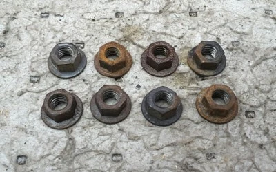 90 Kawasaki Ninja ZX10 ZX1000 1990 OEM CABEZAL MONTAJE TUERCAS PERNOS TORNILLOS TOM Foto 1 de 2