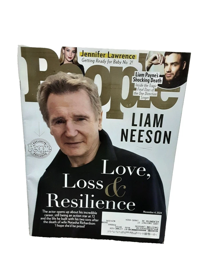 People Magazine November 4 2024 Liam Neeson Jennifer Lawrence - Image 1 of 1