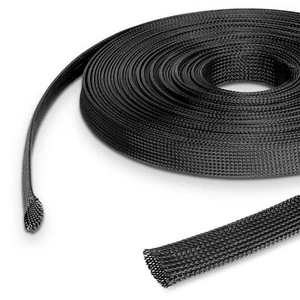 2,5 €/m manguera trenzada manguera de cable manguera de tela protección de cable manguera tapa - Imagen 1 de 6