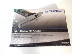 TrendnetTE 100-PCIWN PCI Fast Ethernet Adapter Neu versiegelt 10/100 Mbps - Bild 1 von 2