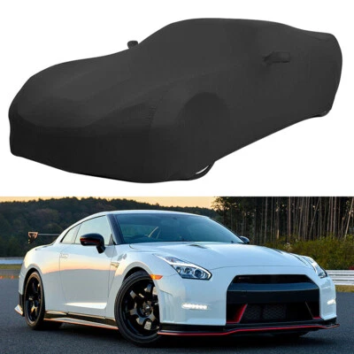 Car Cover Indoor Stain Stretch Dust-proof Protection Custom Black For Acura NSX Foto 1 de 4