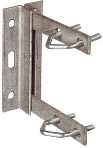 Mercury 6x6 Heavy Duty Wall Bracket  With 2 x 1.75" V Bolt Kit - Picture 1 of 1