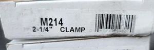 (9 Pack) AP Exhaust Products Genuine Exhaust Clamp 2-1/4" - M214 - Picture 1 of 1