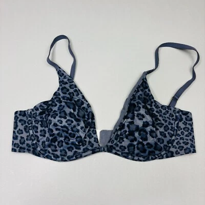 Sujetador Victoria Secret 32D sin forro con aros correa ajustable gris Foto 1 de 4