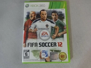 EA Sports FIFA Soccer 12 Microsoft Xbox 360 Game Complete Free Ship - Picture 1 of 3