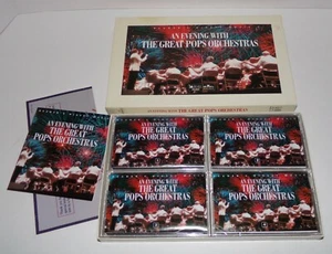 Reader's Digest A Evening With The Great Pops Orchestras Cassette Tapes - RARE - Picture 1 of 4
