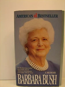 Barbara Bush : A Memoir by Barbara Bush (1995, Paperback)with photo's 5501 - Imagen 1 de 2