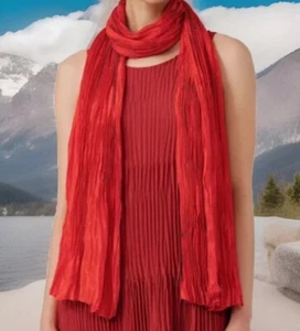 Eileen Fisher Whisper Flame Silk NWT $ - Picture 1 of 5