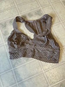 Bralette in pizzo senza fili Aerie taglia small imbottita lavanda pallida 3142643713 - Foto 1 di 4