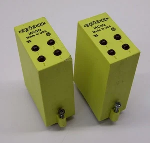 Opto 22 IAC5Q Quad 4-channel AC/DC Input 90-140 VAC/VDC, 5 VDC Logic, Lot of 2 - Picture 1 of 3