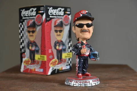 Dale Jarrett Coca-Cola Racing Hand Painted Bobble Head Limited Edition New! Cover