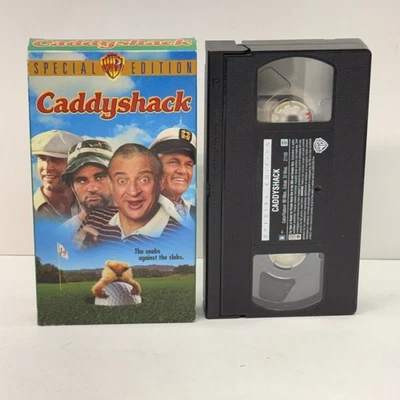 Caddyshack VHS 1980s Comedy Special Edition Warner Bros - Image 1 of 2