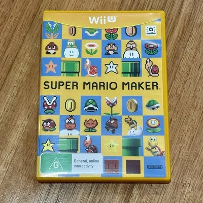 Super Mario Maker Nintendo Wii U Video Game PAL | Free Aus Postage - Image 1 of 4