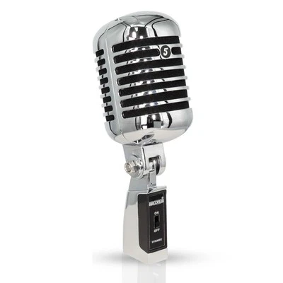 5Core Vintage Microphone Classic Dynamic Professional XLR Studio Retro Style Mic - Image 1 of 4