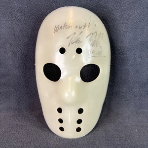 KANE HODDER Signed Glow in the Dark Jason MASK Friday the 13th Autograph - Picture 1 of 4