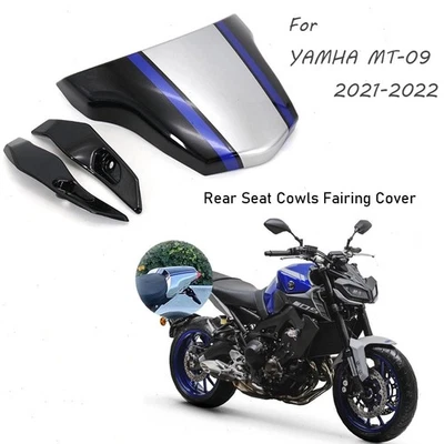 Cubierta de asiento de pasajero trasero carenado capó de asiento PARA YAMAHA MT-09 MT09 2021 2022 Foto 1 de 4