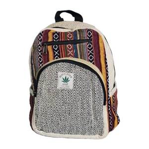 Medium Hemp Backpack - Picture 1 of 8