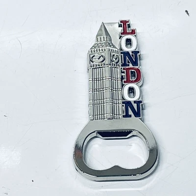 London Big Ben Icons Fridge Magnet Bottle Opener UK British Souvenir - Image 1 of 3