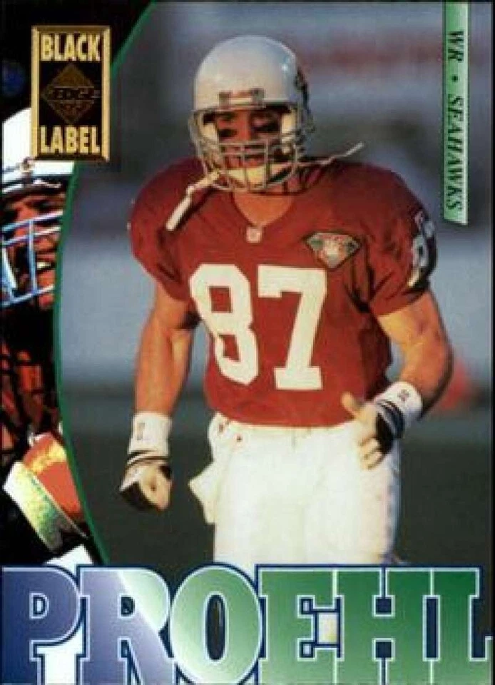 Tarjetas coleccionables de fútbol americano de la NFL Collector's Edge 1995 etiqueta negra a elegir de la lista Foto 1 de 1