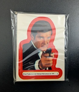 James Bond Sticker Set 1979 NEUWERTIG - Bild 1 von 1