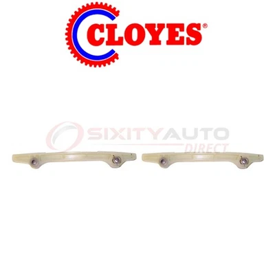 2 pc Cloyes Upper Engine Timing Chain Guide for 2006-2007 Mitsubishi Raider pt Foto 1 de 4