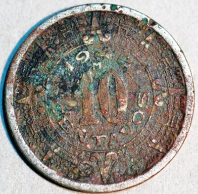 Mexico ESTADOS UNIDOS MEXICANOS 10 Centavos 1942 KM# 432 - Image 1 of 2