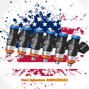 6 piezas 280158191 para inyectores de combustible Ford 0280158191 2011-2017 3,5 L 3,7 L - Imagen 1 de 10