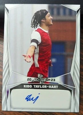 2023 Leaf Soccer Blaster Kido Taylor-Hart Auto Autograph #BA-KTH Bromley - Image 1 of 2