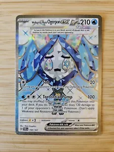 Wellspring Maschera Orgerpon ex 194/167 Twilight Masquerade (TWM) NM Full Art Pokemon - Foto 1 di 2