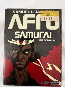 Afro Samurai DVD 2007 Directors Cut Uncut Complet 2 Disc Slip Cover Incerts 