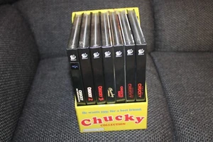 CHUCKY 1-7 - Mediabook (Blu-Ray) 7Filme + Schuber - UNCUT -FSK 18- Limited - NEU - Bild 1 von 10