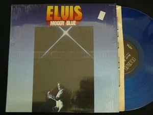 Elvis Moody Blue Record Vinyl Is Blue shrink lp Album - Picture 1 of 3
