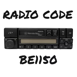 Radio Code passend für Becker BE1150 - key kod codice unlock dekodieren ⭐⭐⭐⭐⭐ - Bild 1 von 2