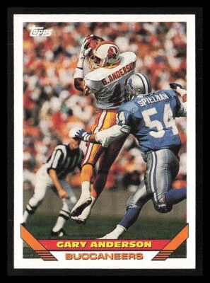 Gary Anderson 1993 Topps #61  Tampa Bay Buccaneers - Image 1 of 2