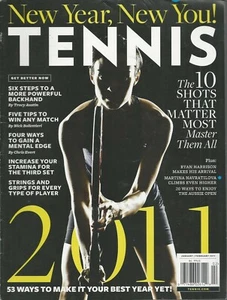 TENNISMAGAZIN ~ JAN 2011 ~ JETZT BESSER WERDEN VON TRACY AUSTIN, CHRIS EVERETT ~ MAGAZIN - Bild 1 von 1