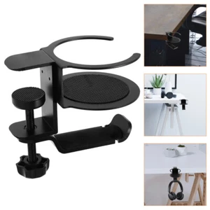 Appendiabiti Cuffie Tavolo Gaming Accessori Cuffie Scrivania Supporto Ufficio - Foto 1 di 12