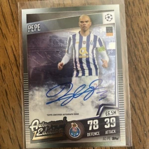 2020-21 Topps Match Attax 101 Auto - Pepe - Porto - 013/101 - Picture 1 of 2