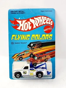 HOT WHEELS FLYING COLORS RAMBLIN WRECKER BW BLACKWALL NEW VERY NICE LA112 - Picture 1 of 11