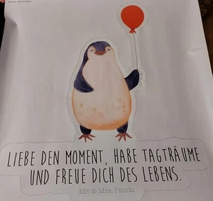 Wandtattoo, Kinderzimmer, für den Pinguin-Liebhaber - Bild 1 von 1