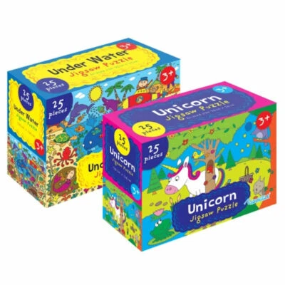 Unicorn & Under Water Jigsaws - Large Puzzle Pieces Kids Childrens First Toy - Image 1 of 4