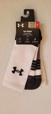 UA Team Unisex 1-Pair Cushioned Crew Socks. (74). - Image 1 of 4